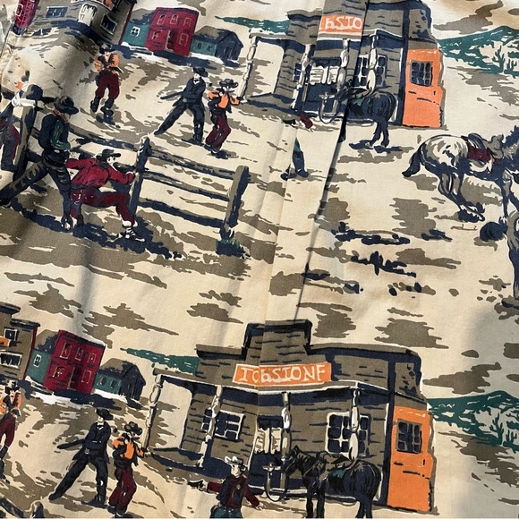 Vintage Gant Trapper Twill Salty Dog L/S Shirt Tombstone Western, Sz L - Picture 13 of 14